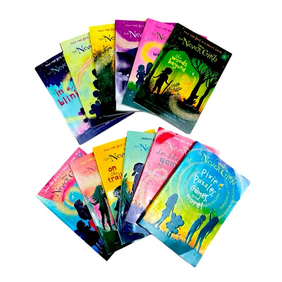(12) Disney The Never Girls Book Bundle 12 Books - Picture 1 of 16